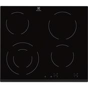 Electrolux 60CM 4 Zone Electric Hob - Black | EHF6241FOK