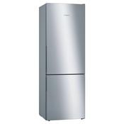 Bosch Serie 6 Low Frost Freestanding Fridge Freezer - Inox | KGE49AICAG