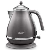 DeLonghi Icona Metallics 1.7L Kettle - Grey | KBOT3001.GY