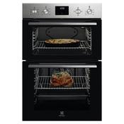 Electrolux 108L Built-In Electric Double Oven - Stainless Steel | KDFGE40TX
