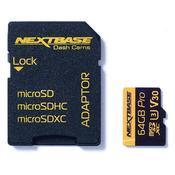 Nextbase 64GB U3 Micro SD Card with Adapter - Black | NBDVRS2SD64GB image