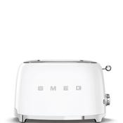 Smeg 950W 2 Slice Toaster - White | TSF01WHUK image