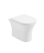 PENA Rimless Comfort Height Back to Wall WC &amp; Delta Soft Close Seat image
