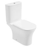PENA Rimless Open Back Close Coupled WC &amp; Delta Soft Close Seat image