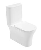 PENA Rimless Fully Shrouded Close Coupled WC &amp; Delta Slim Soft Close Seat image