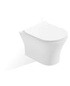 PENA Rimless Wall Hung WC &amp; Sequence Slim Soft Close Seat image