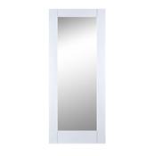 Shaker 1 Lite Frosted Glass Primed