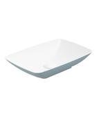 SKAL Rectangle Wash Basin - Morning Sky Blue &amp; Waste image