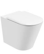 REFLECTIONS Rimless Back To Wall WC &amp; Delta Soft Close Seat image