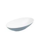 SKAL Oval Wash Basin - Morning Sky Blue &amp; Waste image