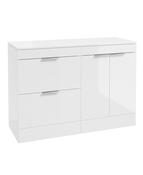 STOCKHOLM Floorstanding Two Drawer/Two Door Countertop Vanity Unit image