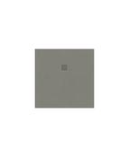 SLATE Square Shower Tray &amp; Waste Taupe image