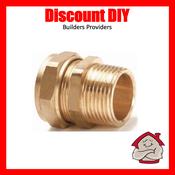 Straight Adaptor Male - Metric