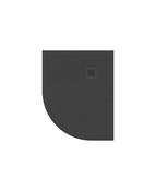 SLATE Right Hand Offset Quadrant Shower Tray &amp; Waste image