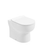 VIA Rimless Back To Wall WC &amp; Sequence Slim Soft Close Seat image