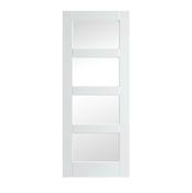 44mm Primed White Shaker 4 Lite Clear