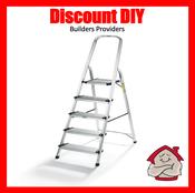 5 Step Aluminum Ladder image