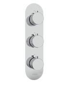 ALITA Round Triple Control 3 Outlet Shower Valve