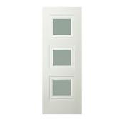 Bergerac White Opal Glass