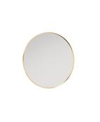 ASTRID Non-illuminated Metal Frame Round Mirror image