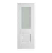Arnhem White 1 panel 1 lite (Opal)