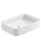 AVANTI Square Countertop Wash Basin &amp; Ceramic Click Clack Waste image