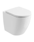 AVANTI Rimless Back To Wall WC &amp; Soft Close Seat Ceramic image