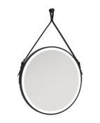 ASTRID Style Rope Feature Illuminated Round Mirror image