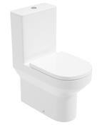 Base Rimless Fully Shrouded WC &amp; Soft Close Seat Seat image