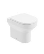 Base Rimless Back to Wall WC &amp; Soft Close Seat Seat image