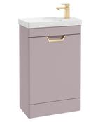 FREYA Floor Stadning Single Door Cloakroom Vanity Unit image