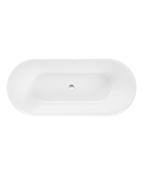 HOWE Freestanding Bath Coloured including Waste &amp; Overflow image