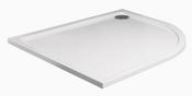 LOW PROFILE Offset Quadrant Right Hand No Upstand Shower Tray image