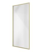 MIRAGE Frame with Fluted Glass Bath Screen