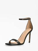 Devon Leather Sandal Black image
