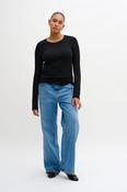 Essential Modal Long Sleeve Black