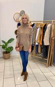 Eve Cutout Polo Latte