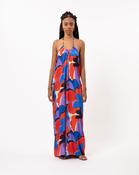 Lona Jumpsuit Red/Blue image