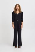 Pabrita  Belted Jumpsuit Black image