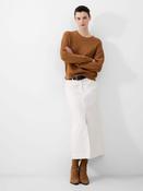 Denver Denim Midaxi Skirt Off White