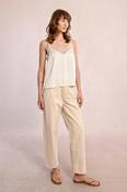 Chiara Lace Trim Camisole Off White