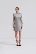 Joline Drape Back Dress Steel Grey image