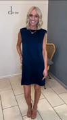 Clara Mini Dress Navy image