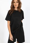 Bea Sweatshirt Tee Black image
