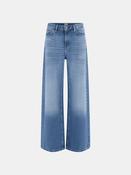 Bellflower Wide Leg Jean Light Blue Wash image
