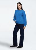Asla Open Back Knit Blue