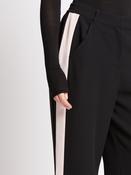 Vinnie Stripe Trouser Black