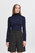 Mafa Fine Knit Polo Navy