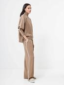 Jordan Trouser Camel/Porcelain Cream image