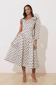 Beatrice Bow Dress Polka image